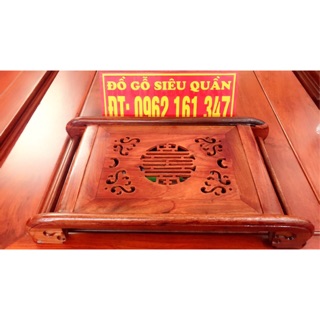 Khay trà gỗ hương