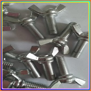 Bulông tán chuồn,bulông tai hồng M6x20-50 cái