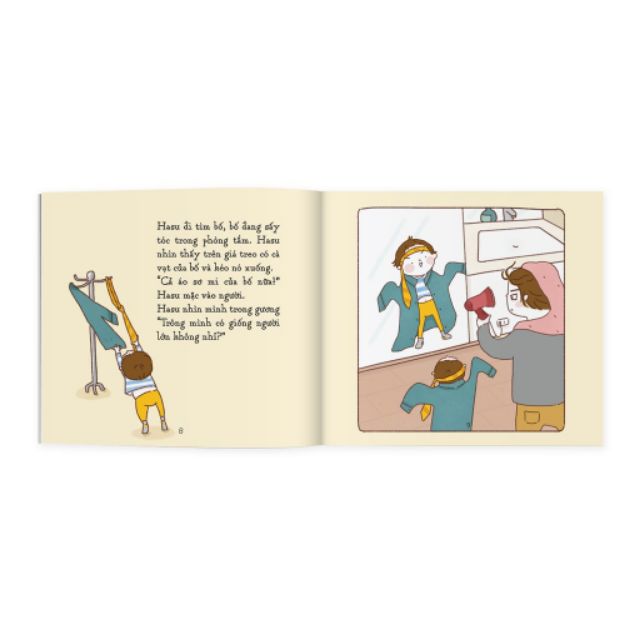 Sách Ehon - Những câu chuyện kì lạ của Hasu ( bộ 4 cuốn ) - Ehon cho bé 3 - 6 tuổi | BigBuy360 - bigbuy360.vn