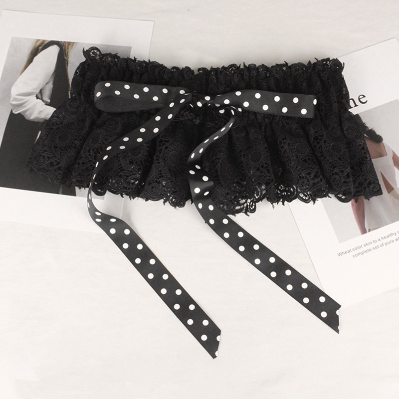 Đai Nịt Bụng Peplum Co Giãn Phối Dây Cột Thời Trang Cho Nữ