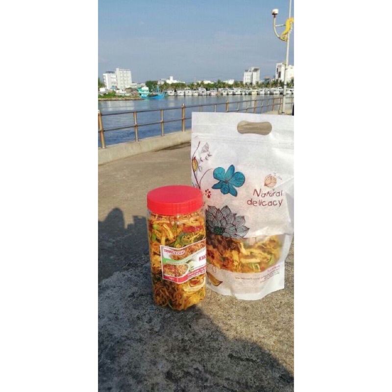 1kg Khô gà lá chanh chuẩn DAS dành cho người ăn kiêng!