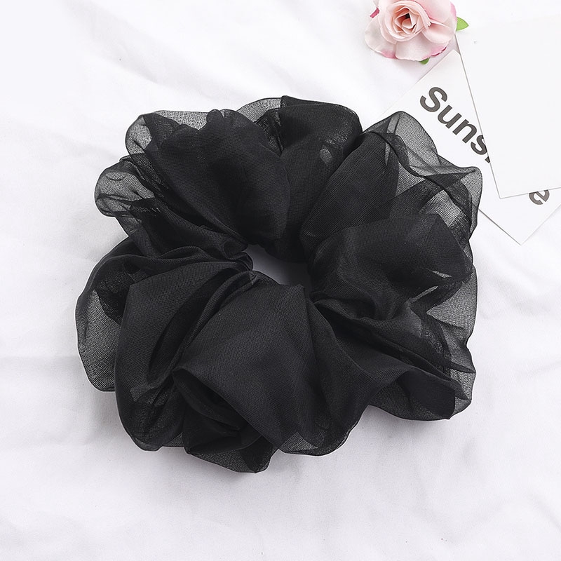 Dây Buộc Tóc Co Giãn Chất Liệu Chiffon Phong Cách Hàn Quốc Hair Scrunchies