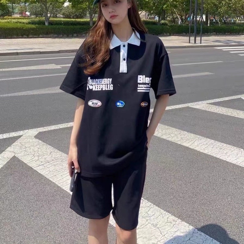 Áo Polo Blengcn unisex chất liệu cá sấu cao cấp, áo thun có cổ unisex trẻ trung cá tính phong cách Hàn Quốc
