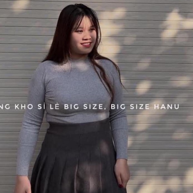 ÁO LEN TĂM CỔ 3 PHÂN BIGSIZE 55-75kg