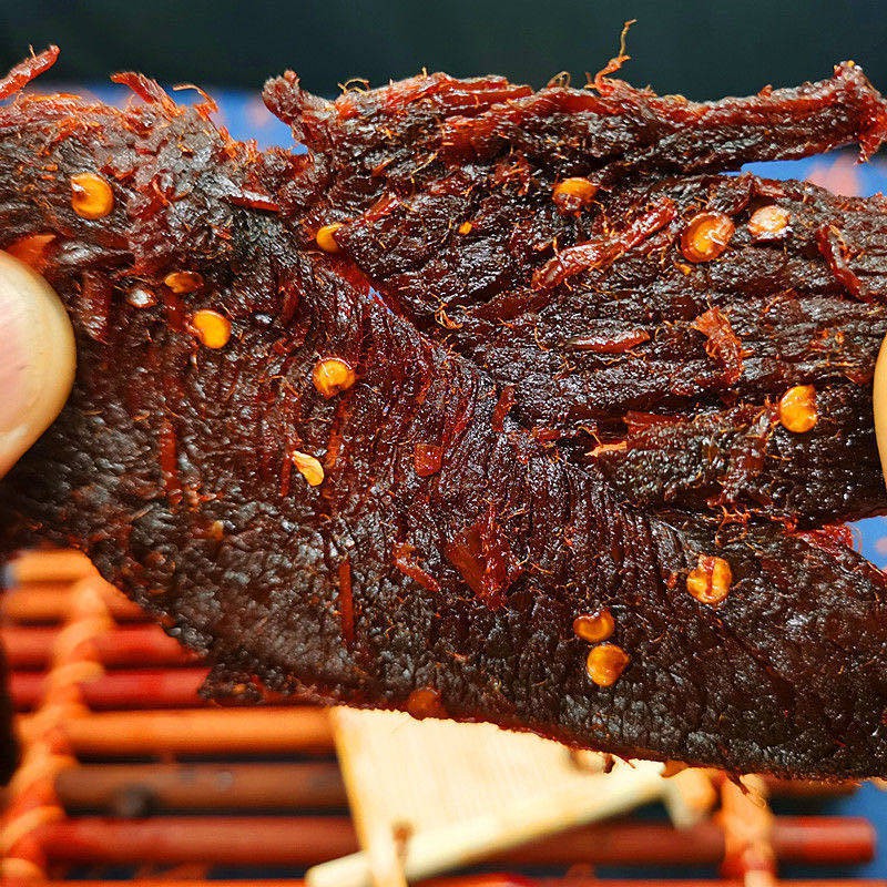 Thịt bò khô Đặc sản Mông Cổ Đồ ăn nhẹ sấy khô Thực phẩm nấu chín snack khô