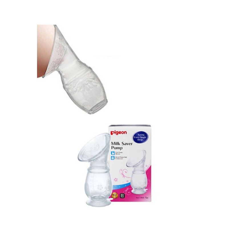 Cốc hứng sữa mẹ Pigeon bằng Silicone không chứa BPA