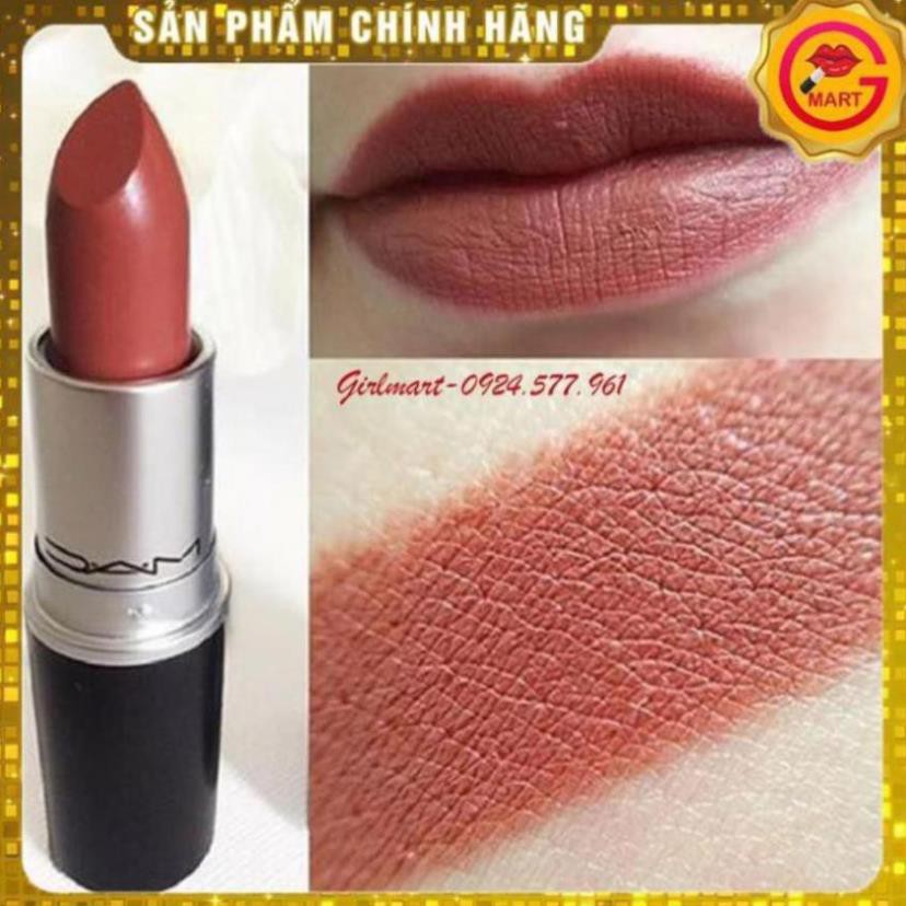 [1 ĐỔI 1] Son Mac Mocha 813 Satin - Màu cam đất thời thượng | BigBuy360 - bigbuy360.vn