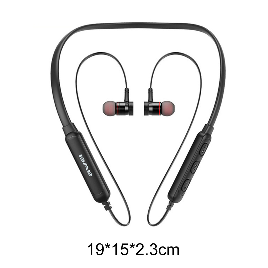 Tai Nghe Bluetooth Awei G10Bl Kiểu Dáng 3d Có Dây Đeo Cổ Kèm Phụ Kiện