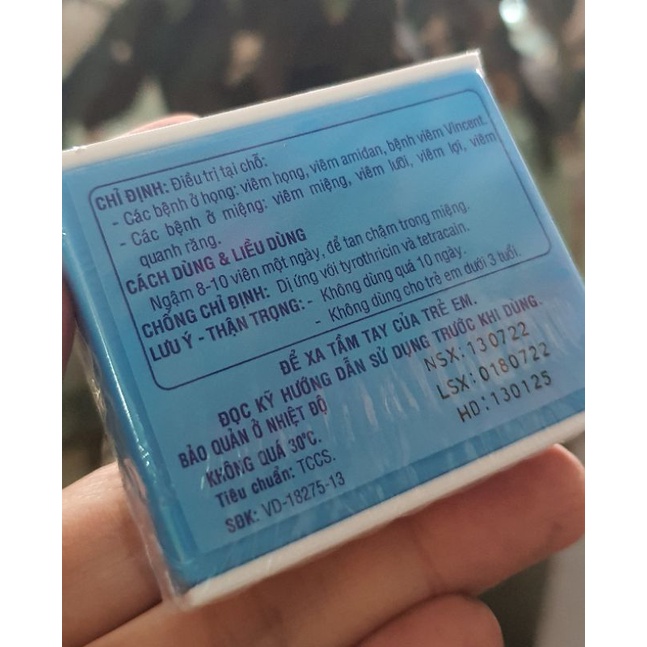 Viên ngậm sát trùng cổ họng TYROTAB - Đông Anh Pharmart