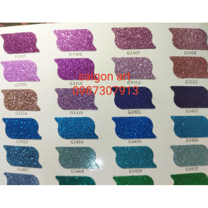 Kim Tuyến Màu Trang Trí Tiệc, Rắc Tết Size Vừa 64 100g
