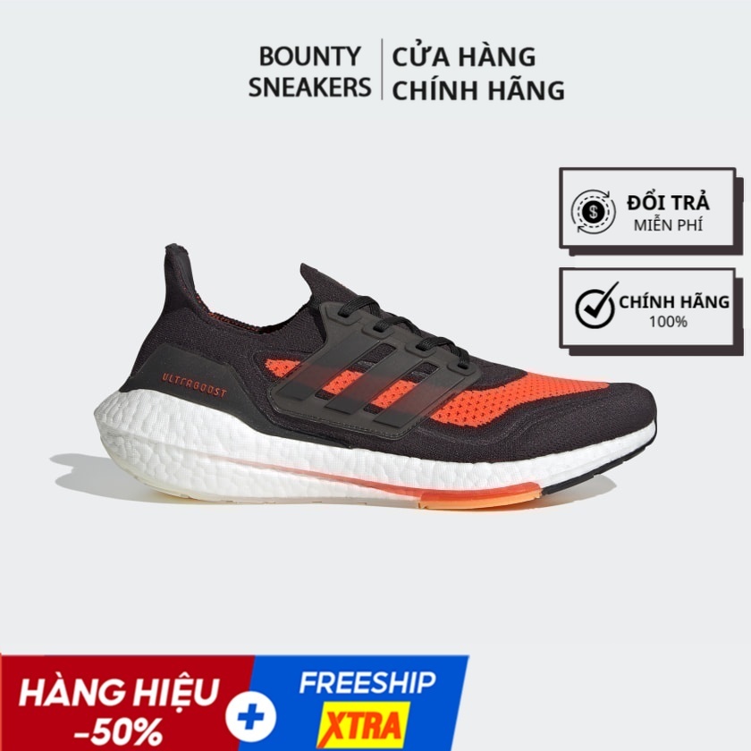 Giày  nữ Ultra Boost 21 &quot;Carbon Red&quot; FZ2559 - Hàng Chính Hãng