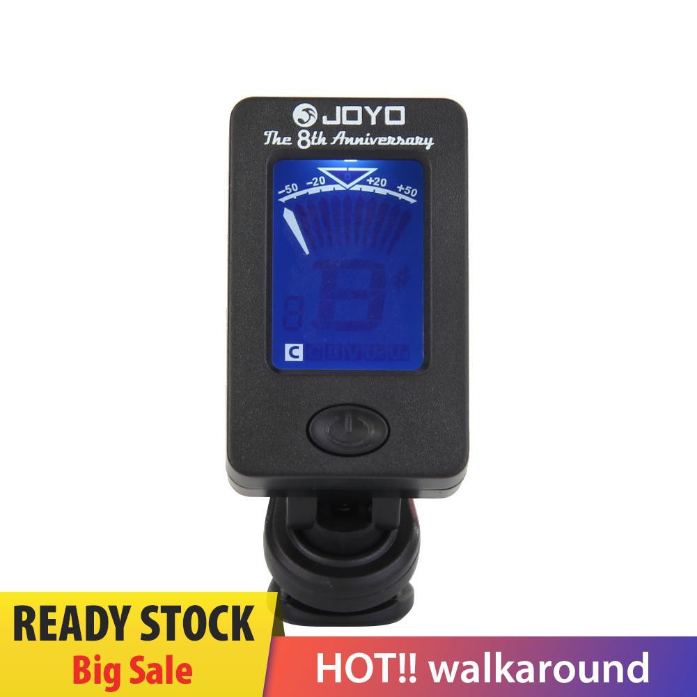 Walk JOYO JT-01 Clip-on Guitar Tuner Violin Ukulele Chromatic Bass Accessories