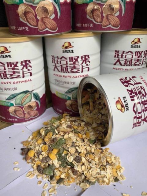 [Mã GROSALE2703 giảm 8% đơn 250K] ngũ cốc hoa quả,loại hạt mix-hộp to 1,08kg | BigBuy360 - bigbuy360.vn