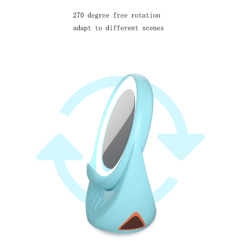 Gương Trang Điểm zzz Tích Hợp Chức Năng Sạc Không Dây Và Đài FM Rảnh Tay Cho Điện Thoại