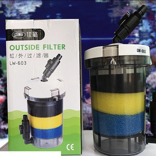 Lọc phụ sunsun lw-603 trong suốt - lọc phụ không bơm