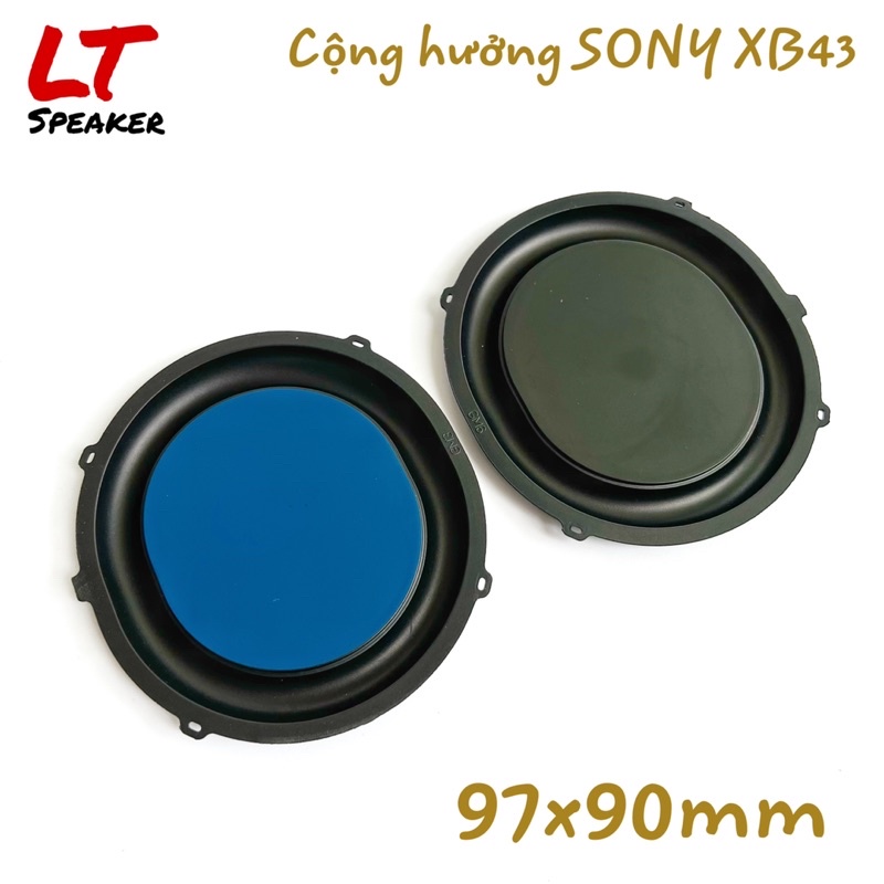 Màng loa Cộng hưởng SONY XB43 97x90mm - Giúp tăng âm bass DIY loa Bluetooth