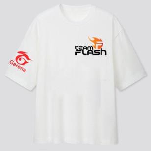 Áo thun / Áo phông garena in hình team flash chất cotton mềm mát