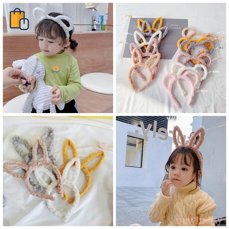 Kẹp tóc kiểu tai thỏ đáng yêu tùy chọn màu sắc cho bé