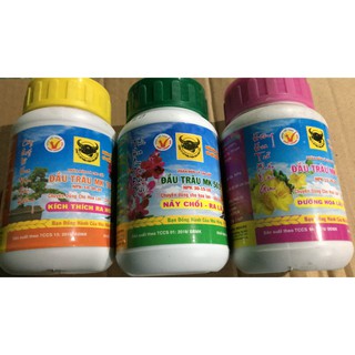 Combo 03 lọ phân NPK đầu trâu 501 701 và 901 chăm sóc hoa lan cây cảnh