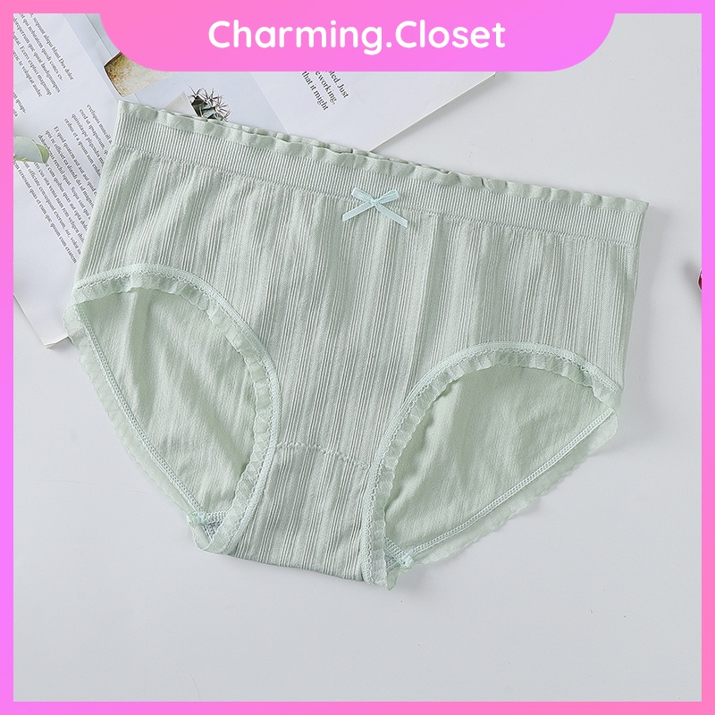 Quần Lót Nữ Cotton Dệt Kim Loại 1 Mềm Mại Thông Hơi, Quần Chip Nữ Nâng Mông Kháng Khuẩn | BigBuy360 - bigbuy360.vn