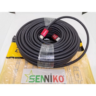 Cáp hdmi senniko 2.0 hỗ trợ 3d, 4k 15m chính hãng bảo hành 2 năm
