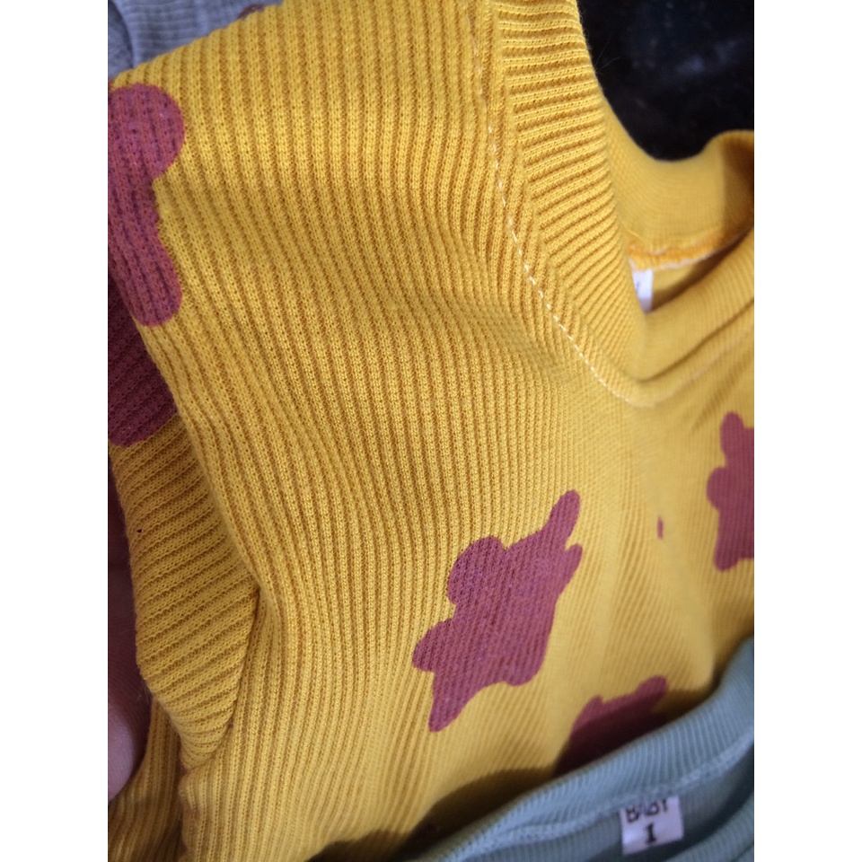 Bộ len Minki mom Baby chất cực đẹp cho bé