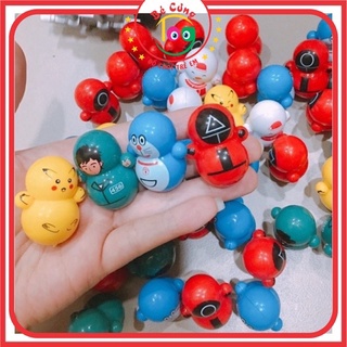 Búp bê lật đật loại nhỏ hình sờ tít gêm. squid game và hoạt hình nổi tiếng- good deal