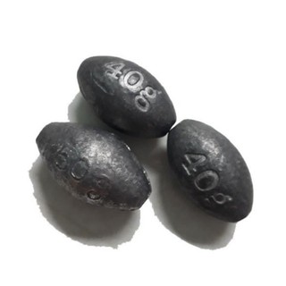 Chì Câu Cá Tròn Xuyên Tâm 120g