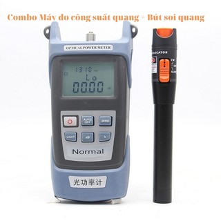 Combo Máy đo quang + bút soi quang sắt 10km