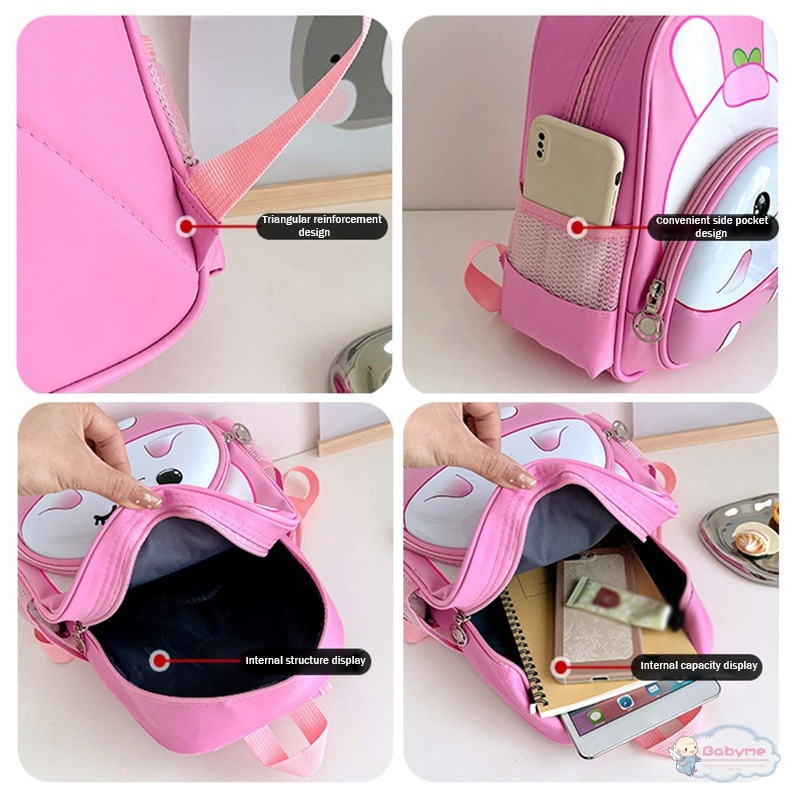 Balo Đi Học Sức Chứa Lớn In Họa Tiết Động Vật Hoạt Hình Sáng Tạo Cho Trẻ Mẫu Giáo