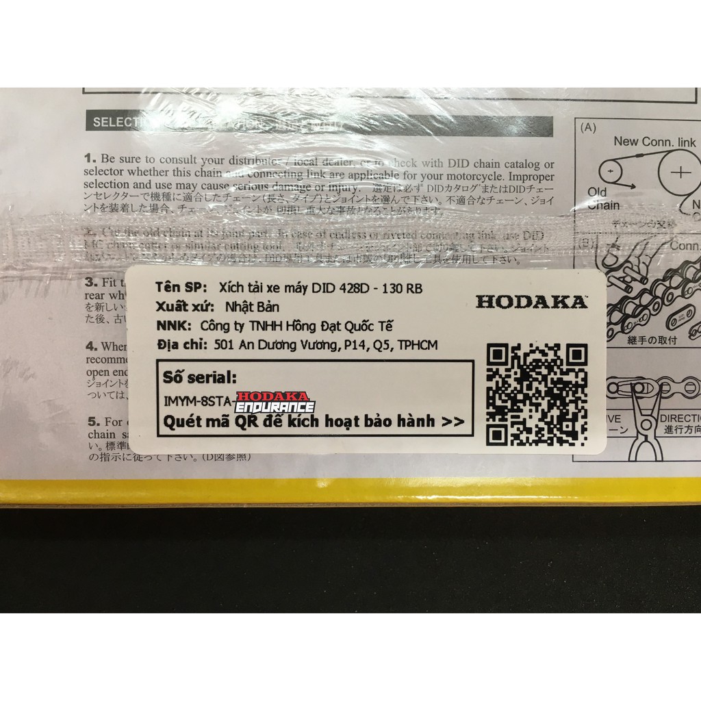 Sên tải D.I.D Japan 428D