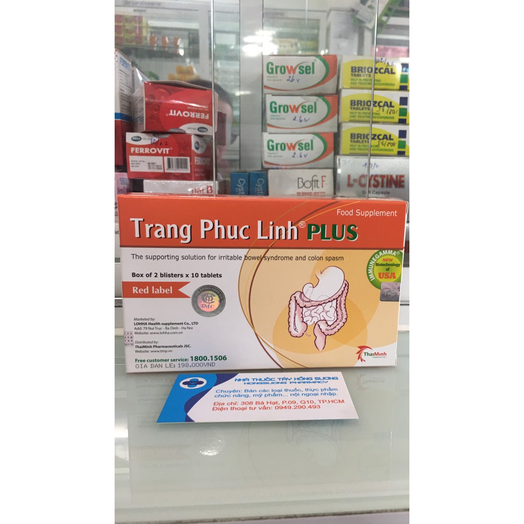 Tràng Phục Linh Plus - Giải pháp hỗ trợ cho đại tràng co thắt và kích thích ruột