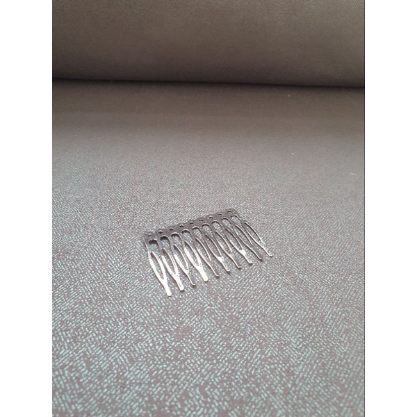 Xược cài tóc kim loại 10 răng, Xược cài nguyên liệu diy, nguyên liệu làm cài tóc