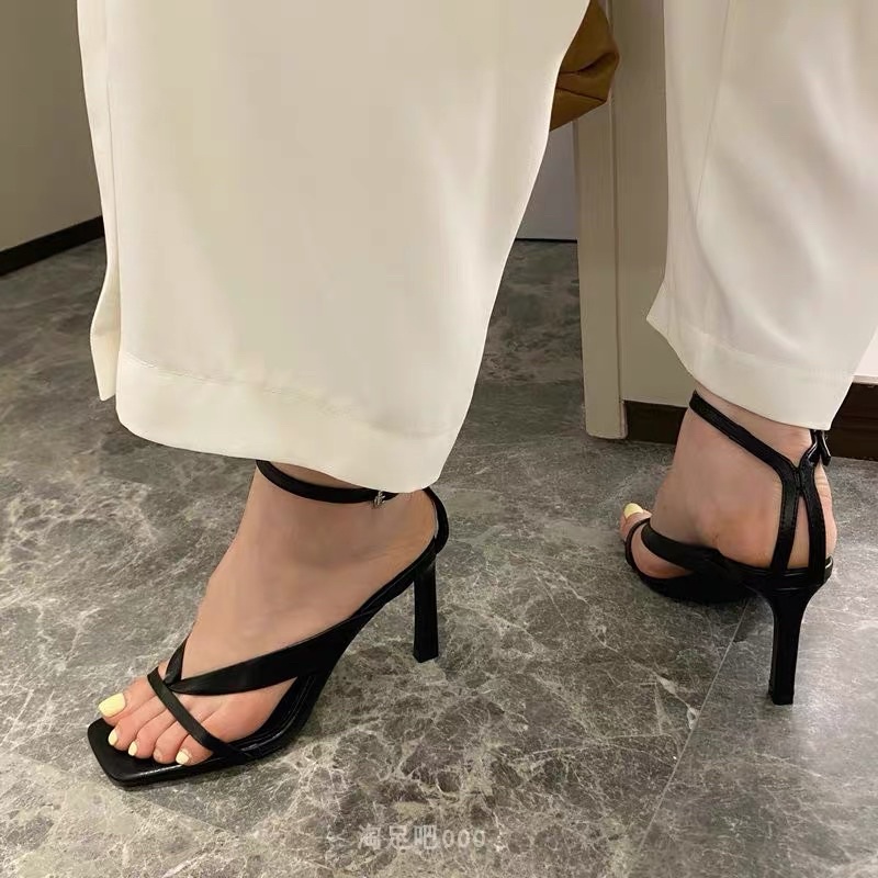 Sandal nữ xỏ ngón gót nhọn 768-1 - kachihouse