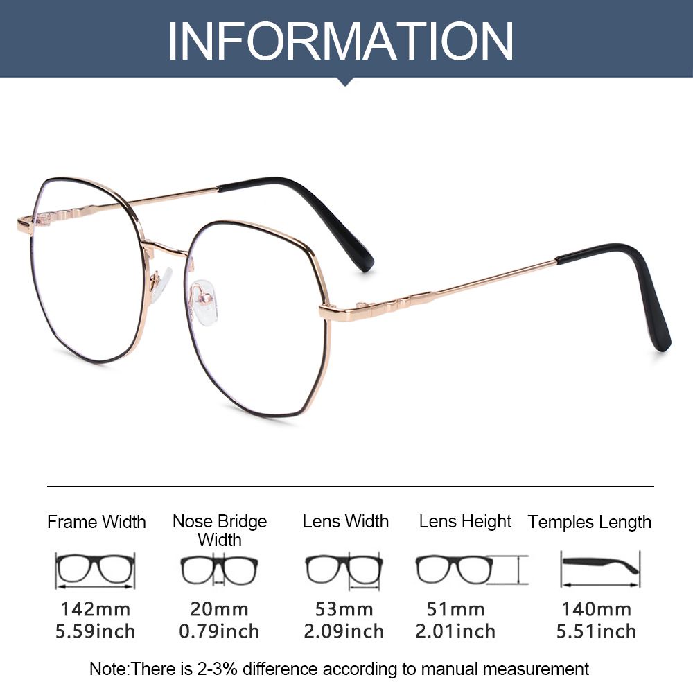 Mắt kính chống ánh sáng xanh thời trang dành cho nam và nữ