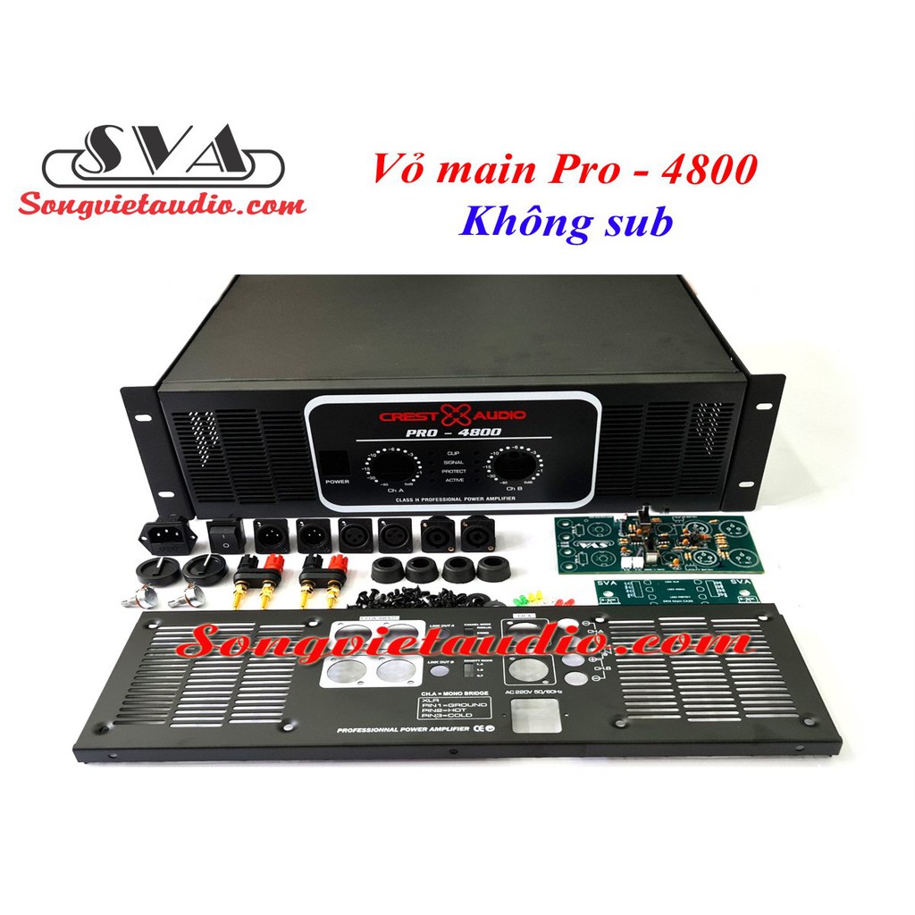 VỎ MAIN, VỎ CỤC ĐẨY SIZE 3U Pro-4800 mẫu mới nhất 2020