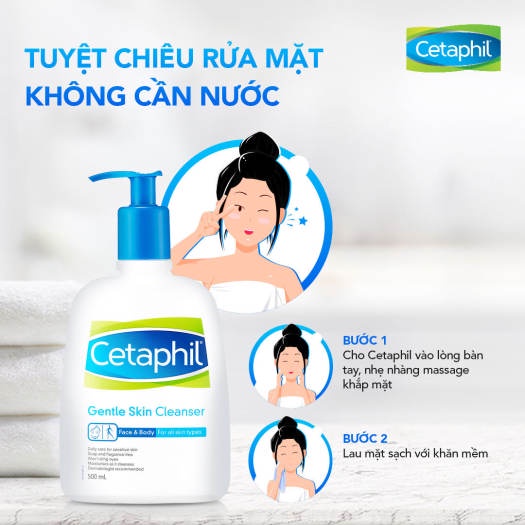 Sữa Rửa Mặt Dịu Nhẹ Cho Mọi Loại Da Cetaphil Gentle Skin Cleanser