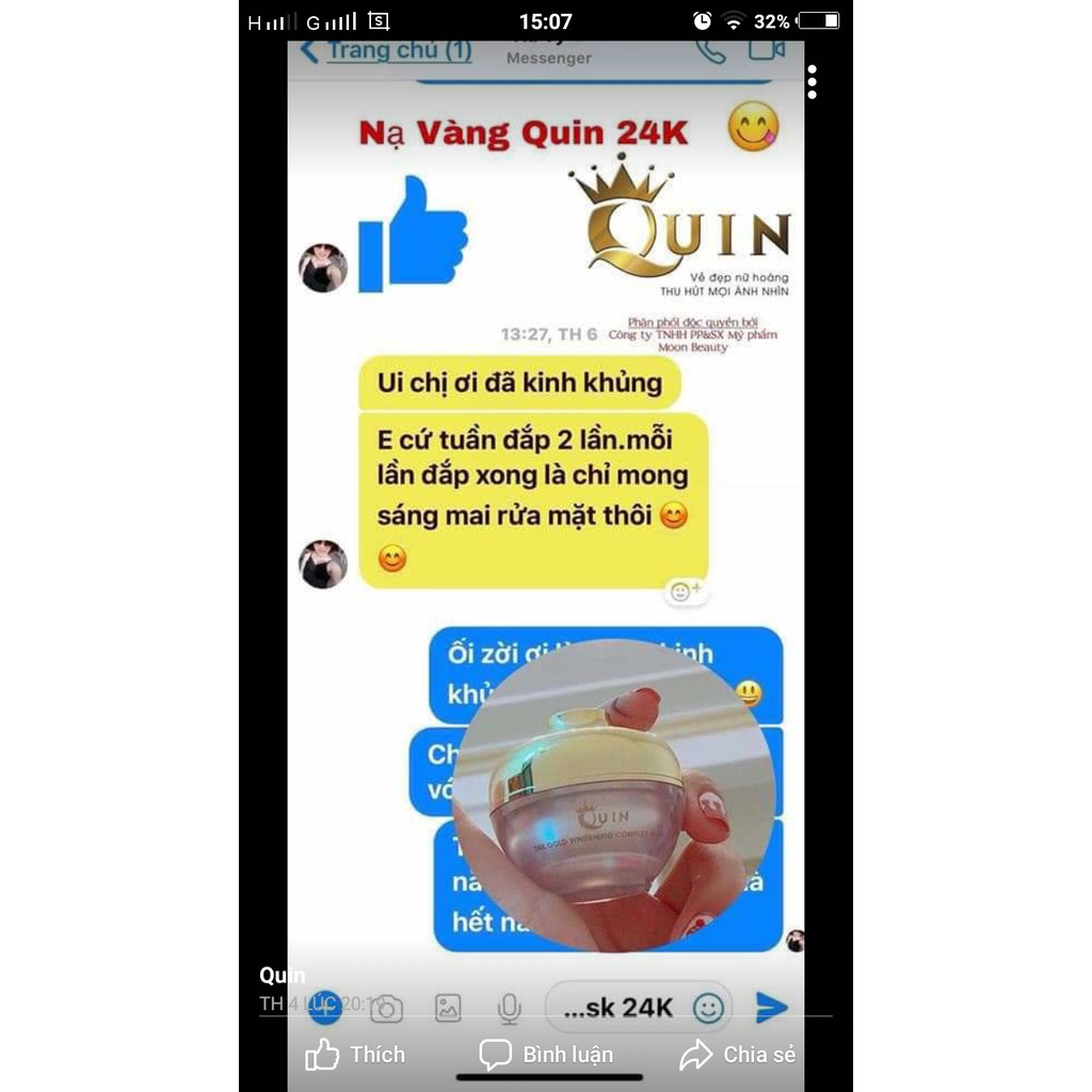 (Hàng Chính Hãng) [HOT]. KEM DƯỠNG ĐÊM CAO CẤP QQA BY QUIN. Hàng chính hãng 100% (Chuẩn Chính Hãng 100%) NEW | BigBuy360 - bigbuy360.vn