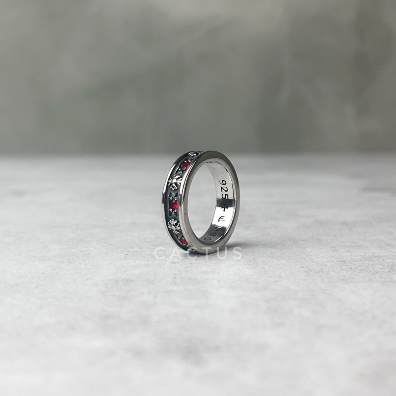 NHẪN CHROME HEART THÉP TITAN 21