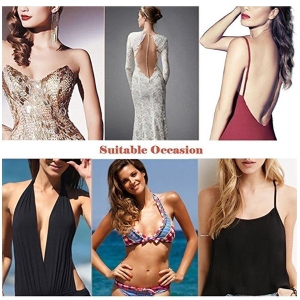 Summer Anti-bump Nipple Stickers Reusable Wireless Silicone Bras