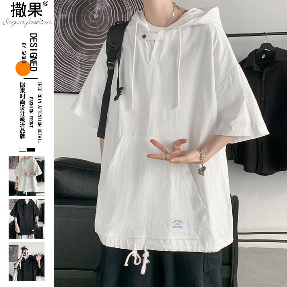 Áo Hoodie Tay Lỡ Vải Lông Cừu In logo Thời Trang Nhật Bản Cho Nam Và Nữ sum 2021 9.23