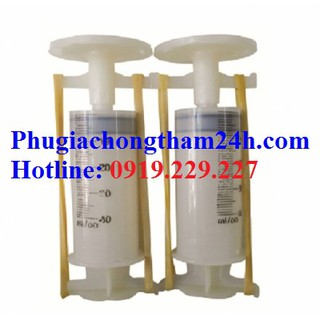 Bộ xi lanh bơm keo Epoxy xử lý vết nứt bê tông