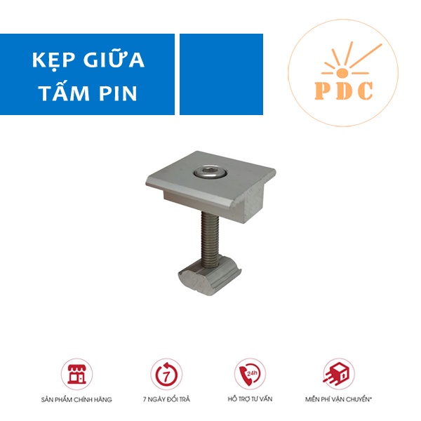 Kẹp giữa tấm pin năng lượng mặt trời (KẸP PV) - Kẹp giữa enerack 35mm
