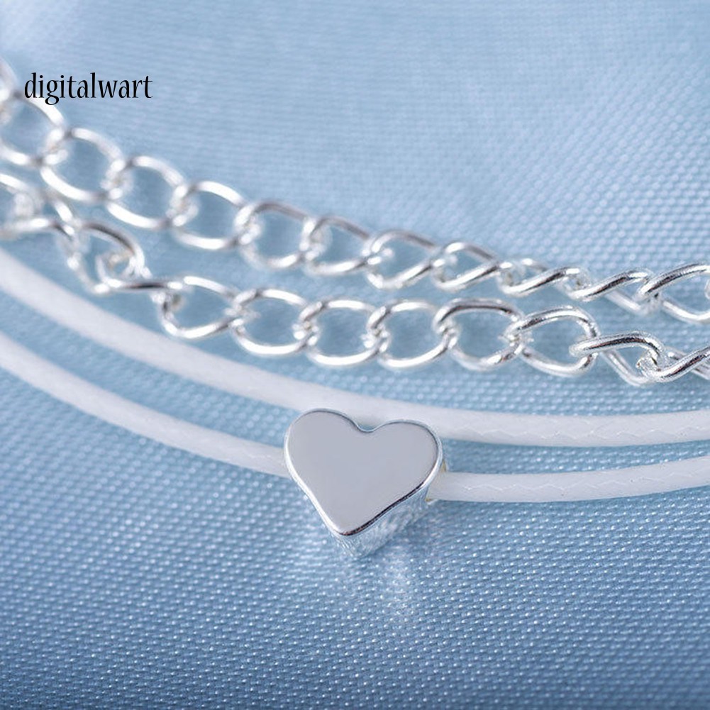 Lắc Chân Nhiều Tầng Hình Trái Tim Xinh Xắn Cho Nữ | BigBuy360 - bigbuy360.vn