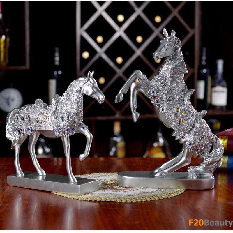 🐎Tượng Ngựa Phong Thủy🐎⚡Đồ Trang Trí Nội Thất Phòng Khách, Kệ treo, Bàn làm việc Đẹp Rẻ⚡F20Beauty💫🍁Phong cách hiện đại🍁 | BigBuy360 - bigbuy360.vn