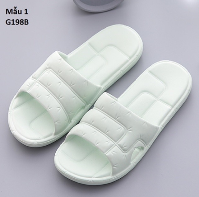 Dép nhựa quai ngang đế bằng chống trơn trượt, siêu nhẹ êm chân dành cho nam nữ G198B - Thời Trang Dương