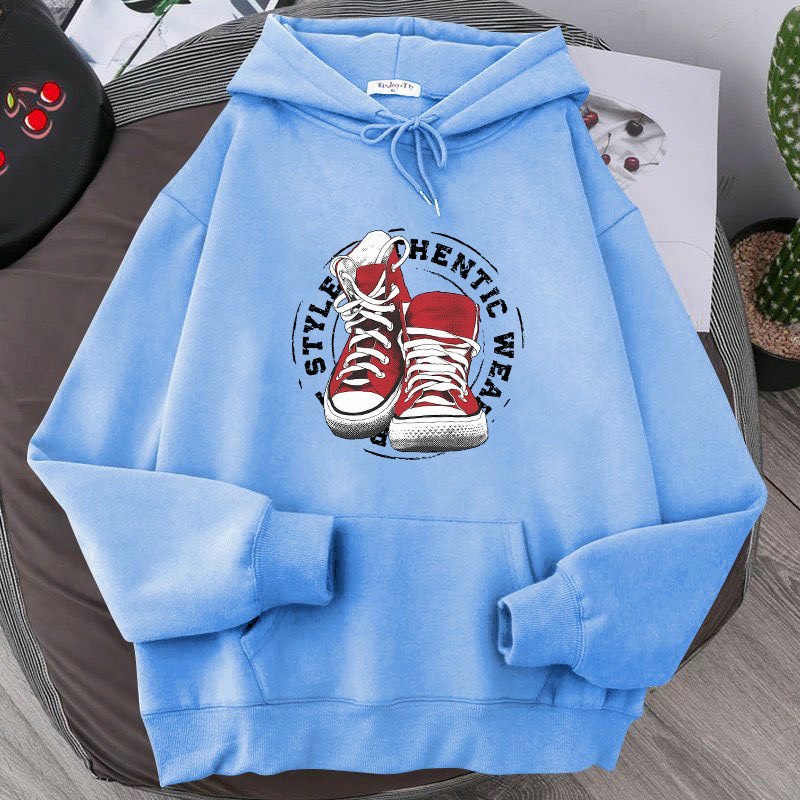 [ HÓT TREND ] ÁO KHOÁC NỈ PHOM NAM NỮ IN ĐÔI GIÀY CỰC CHẤT NHIỀU MÀU BB HOODIE