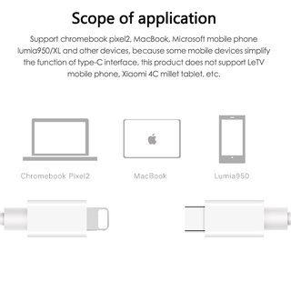 Dây Cáp Sạc Nhanh Usb 3.1 Type C Cho Apple Iphone Macbook 8