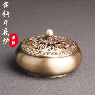 Đế đốt trầm hương bằng đồng thau hình hoa sen sáng tạo