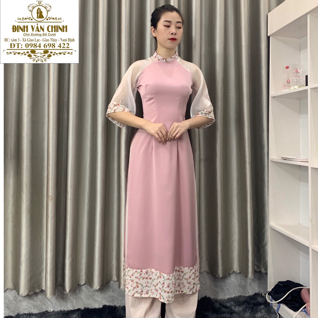 Áo dài thiết kế mới kiểu dáng cách tân 2020 | BigBuy360 - bigbuy360.vn